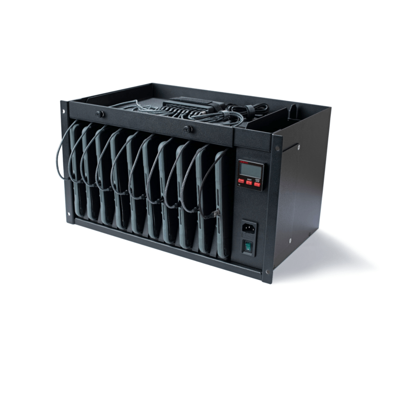 Baie 6U 19" pour ordinateur portable - pour 10 ordinateurs portables jusqu'à 11"  