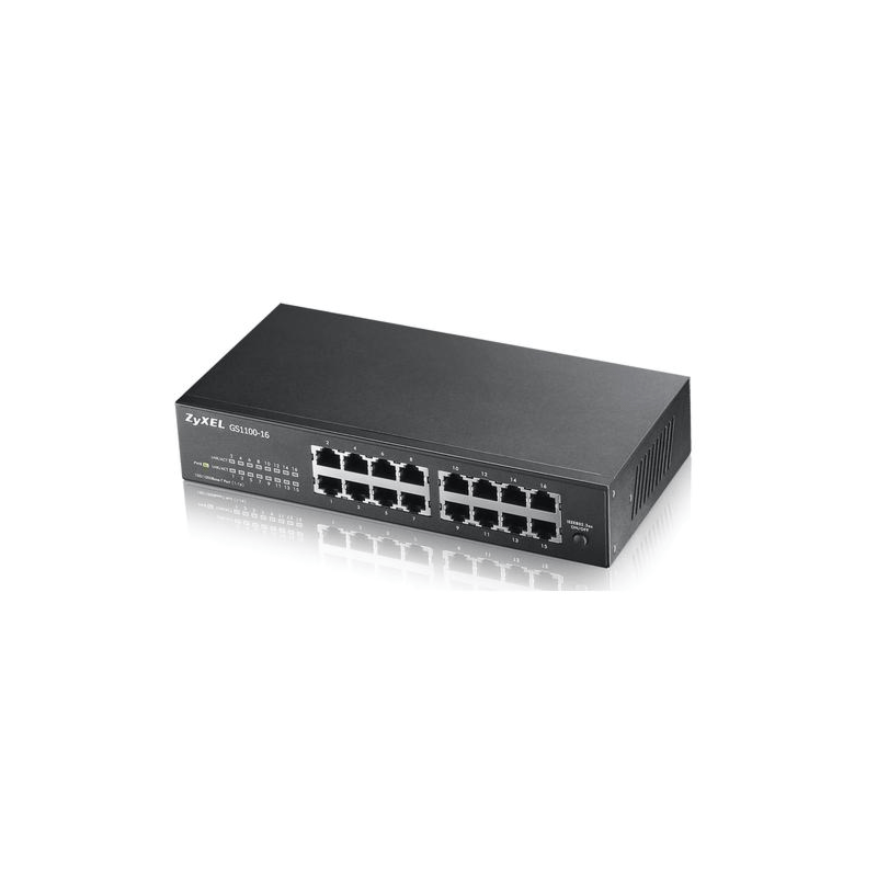 ZYXEL 16 PORT GS1100 switch non géré
