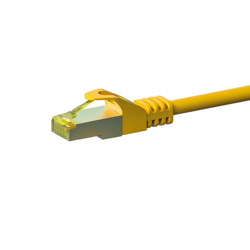 Câble CAT7 SFTP / PIMF Jaune - 5m