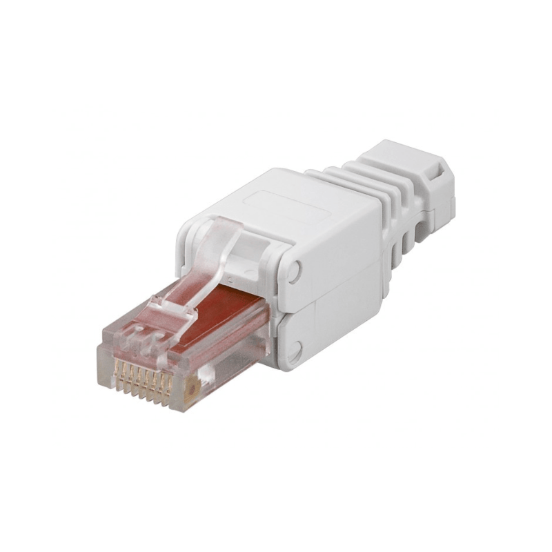 Connecteur RJ45 Cat5e UTP - Tooless - pour câble flexible et rigide