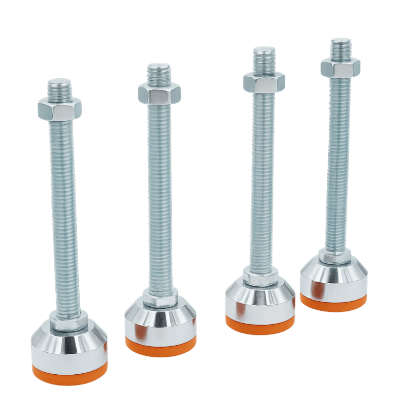 Jeu de pieds réglables extra hauts pour toutes les baies serveurs