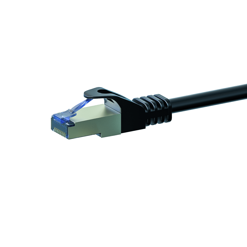 CAT6A S / FTP (PIMF) 1M Noir