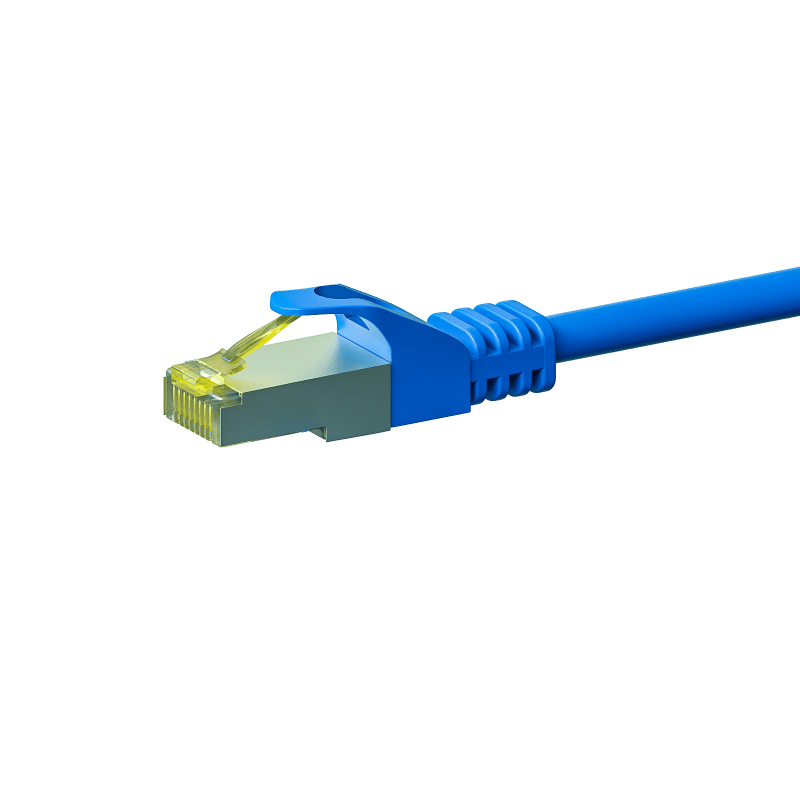 Câble CAT7 SFTP / PIMF Bleu - 0.25m