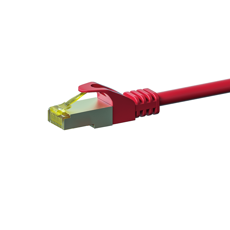 Câble CAT7 SFTP / PIMF Rouge - 15m