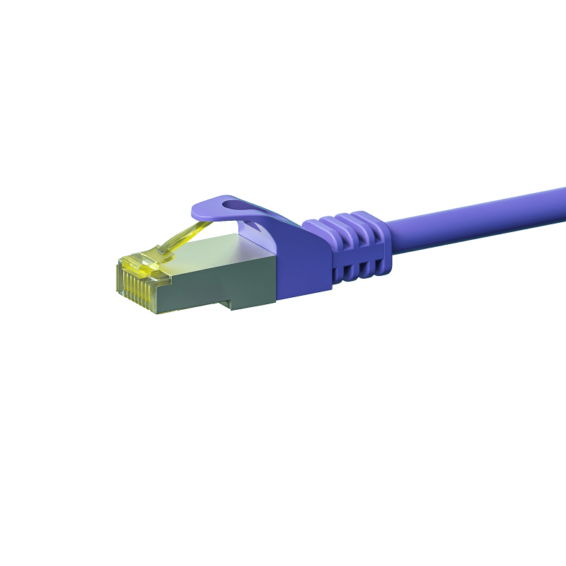 Câble CAT7 SFTP / PIMF Violet - 7.50m