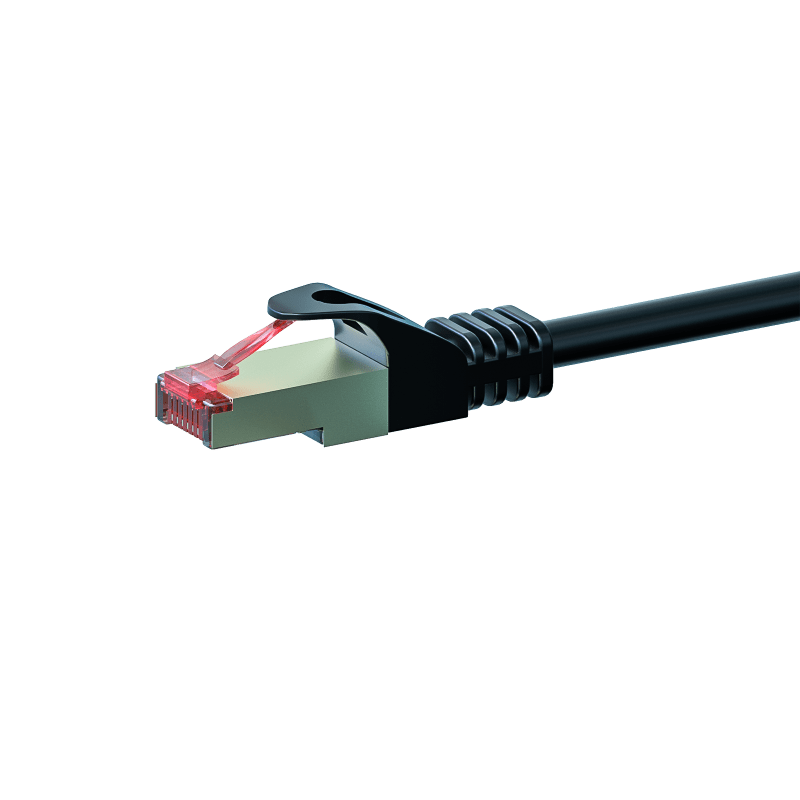 Câble CAT6 SSTP / PIMF Noir - 2m