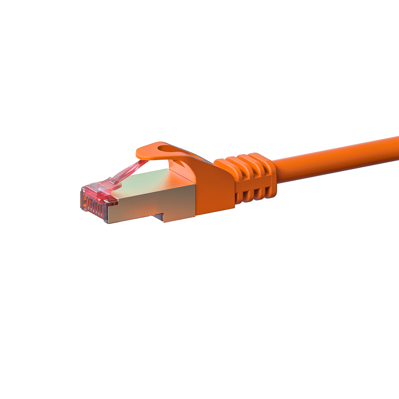 Câble CAT6 SSTP / PIMF Orange - 3m