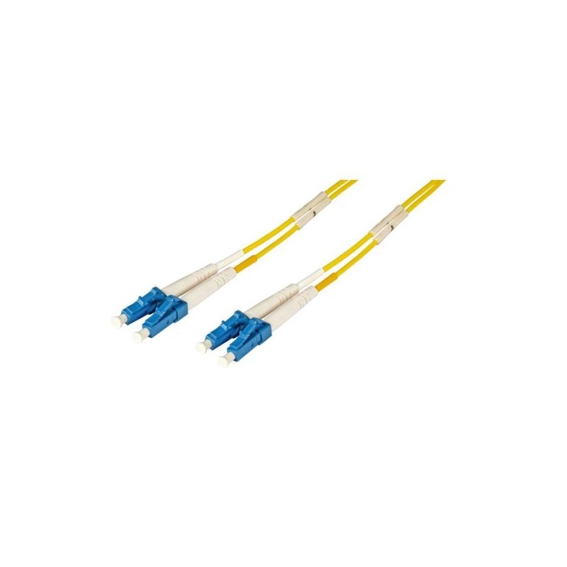 Câble optique de fibre optique duplex OS2 LC-LC 15m