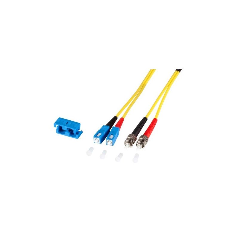 Câble optique à fibre optique duplex OS2 SC-ST 20M
