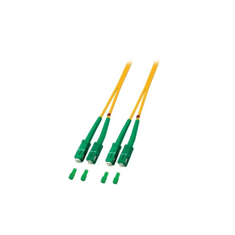 Câble optique à fibre optique OS2 Duplex SC / APC-SC / APC 15M