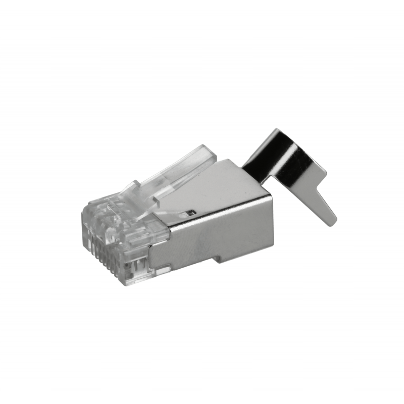 Connecteur RJ45 CAT6A blindé - pour câble rigide