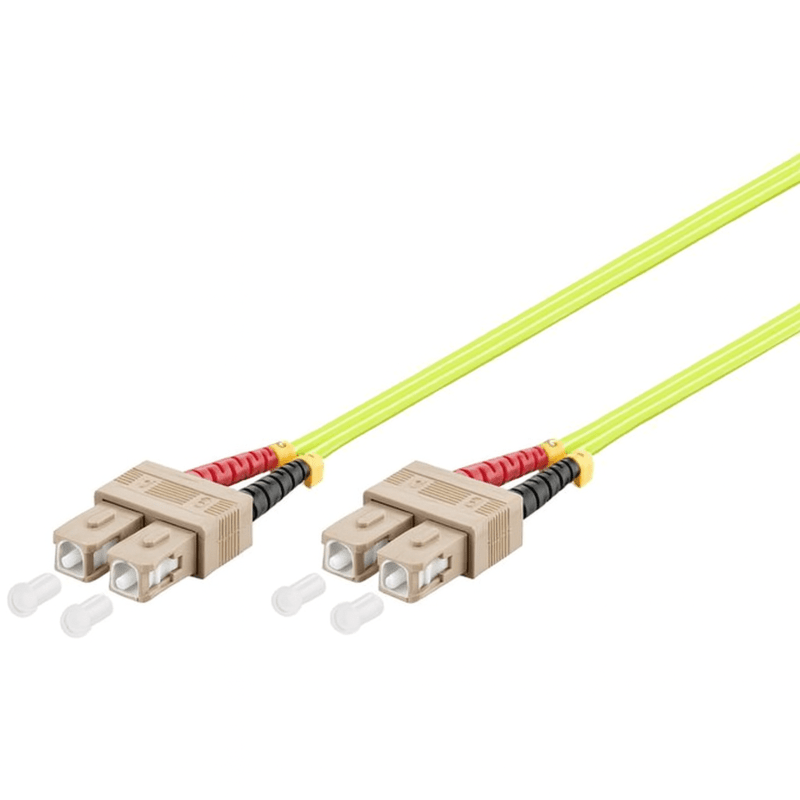 Câble à fibre optique SC-SC OM5 (optimisé pour laser) 7,5m