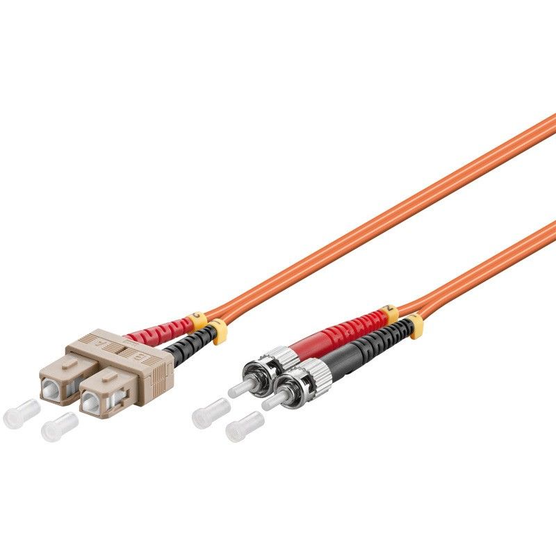 Câble à fibres optiques SC-St OM2 0.50 m