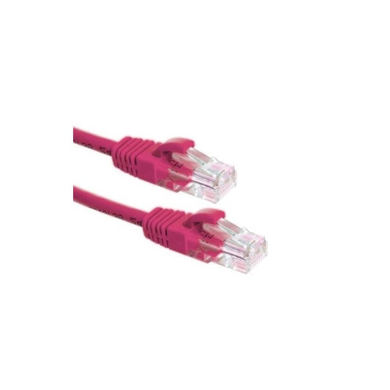 UTP CAT6A 1.50 m rose - 100% cuivre