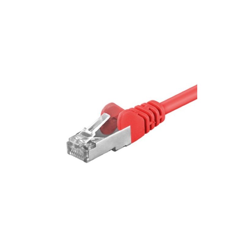 Câble Cat5e FTP rouge - 10m