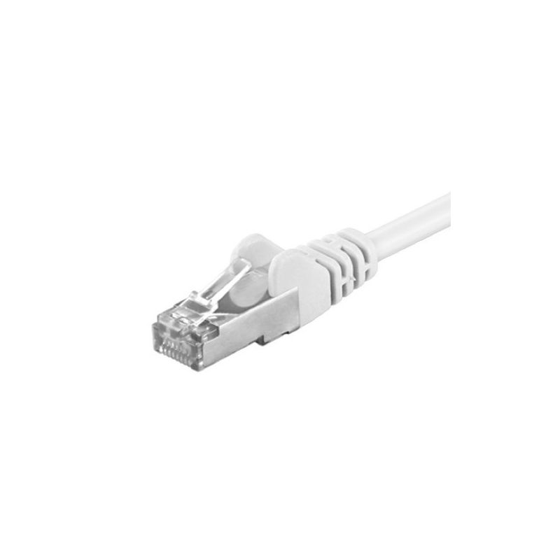 Câble Cat5e FTP blanc - 2m