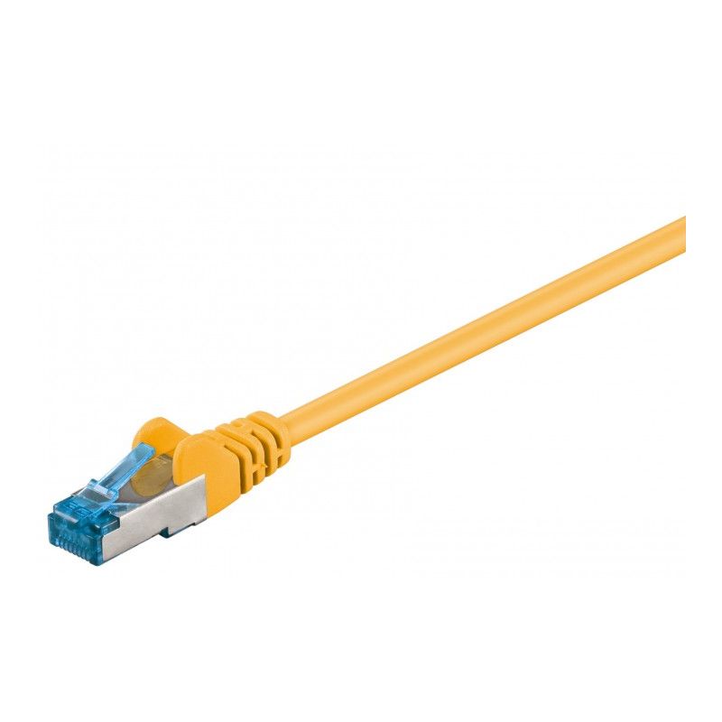 CAT6A S / FTP (PIMF) 7.50 m Jaune