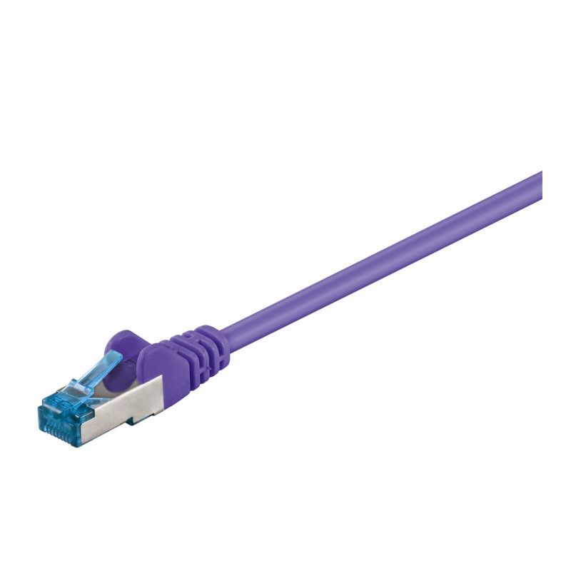 CAT6A S / FTP (PIMF) 0,25 m violet