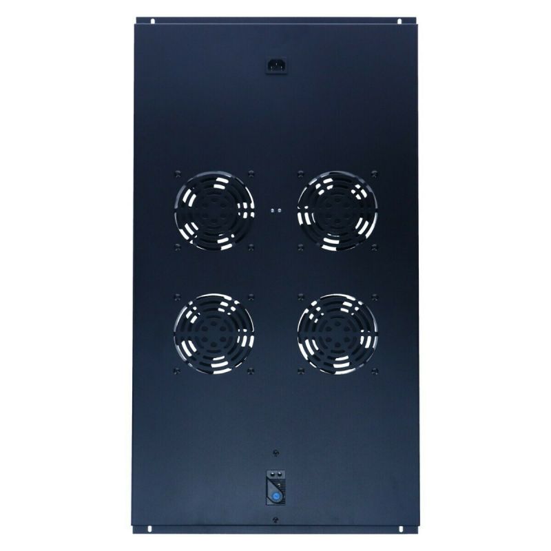 Set de ventilateurs avec 4 ventilateurs adaptés aux baies de 1000 mm de profondeur