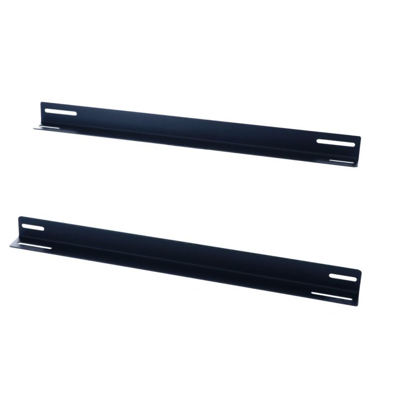 Pack de 2 L-profil adapté aux baies murales de 450 mm de profondeur - blanc