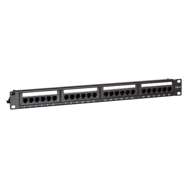 Panneau de patch CAT6 UTP - 24 ports, pour seulement 49,89 €