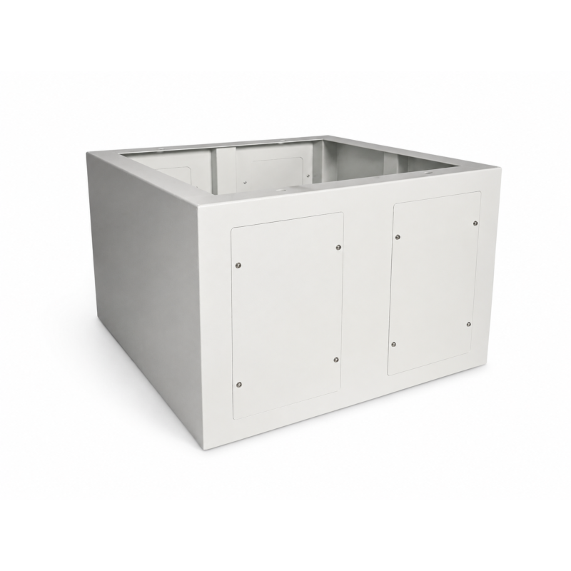 Socle pour armoires serveur extérieures 19 pouces 600x600x400mm (LxPxH)