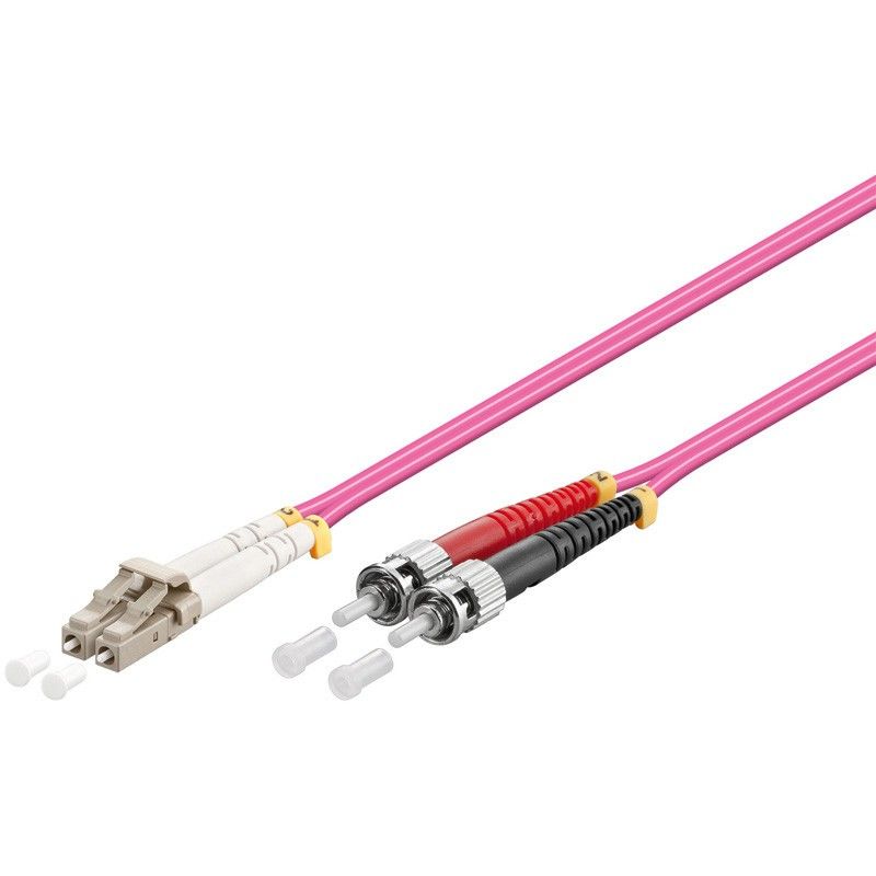 Câble à fibres optiques LC-ST OM4 5M