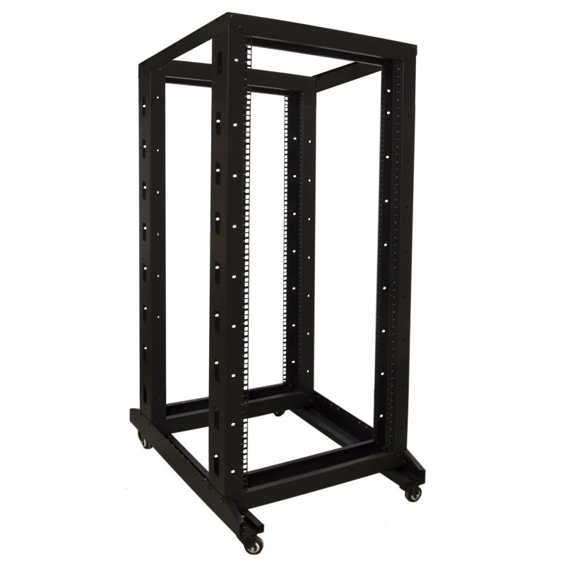 Rack de relais 27U sur roues 600x800x1400mm