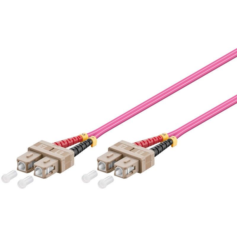Câble à fibres optiques SC-SC OM4 5M
