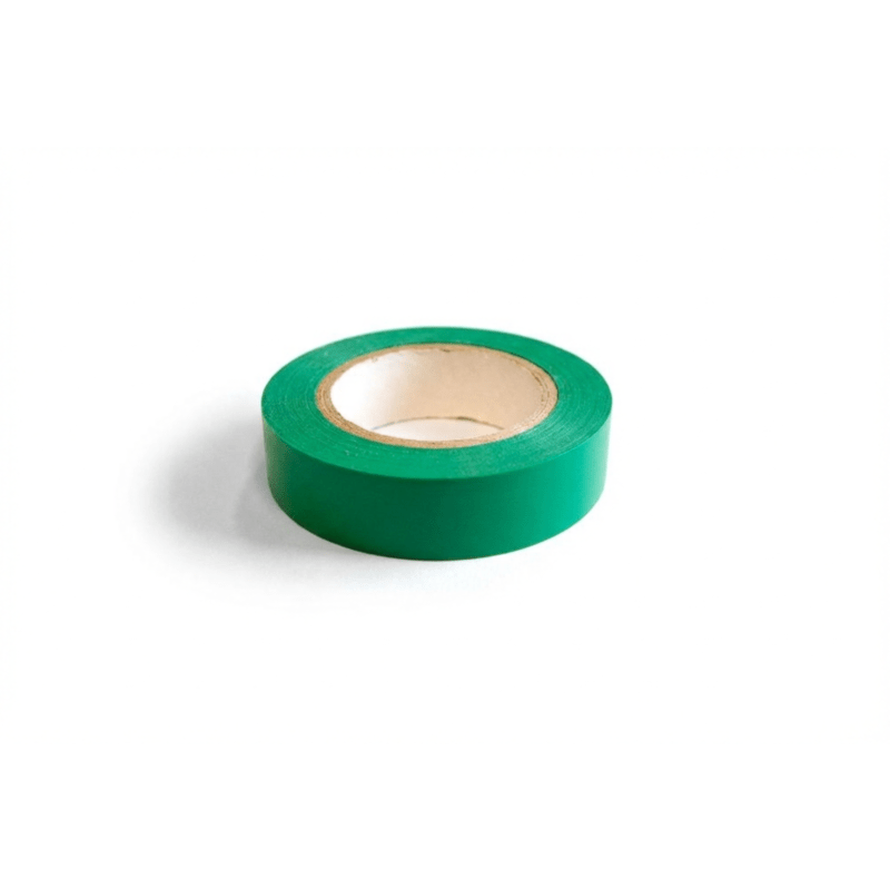 Ruban isolant Vert 10 mètres