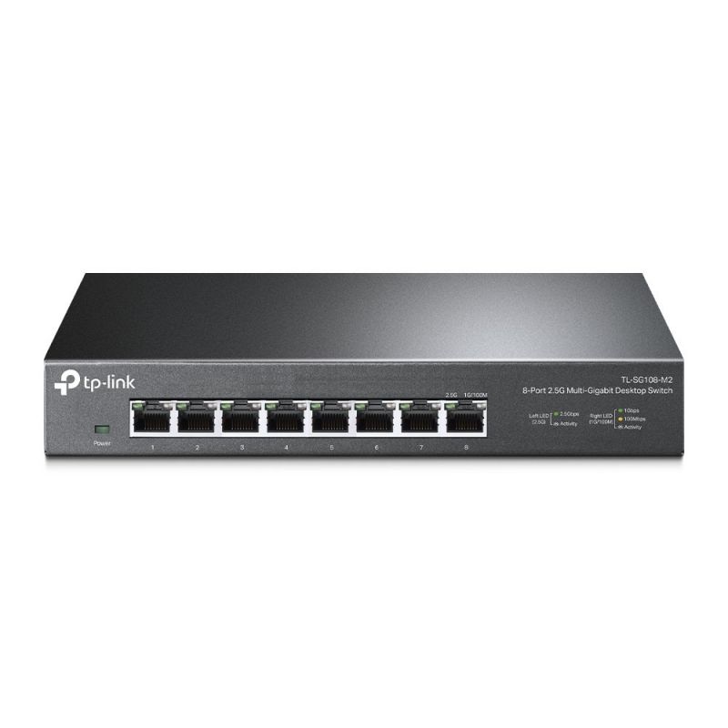 TP Link 8-Ports SG108 Multi-Gigabit unmanaged switch