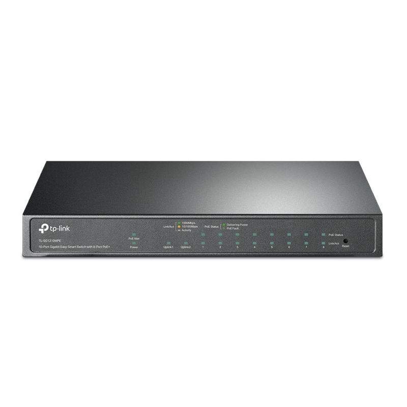 TP Link 10-Ports 1210 switch géré intelligemment PoE