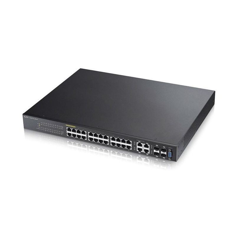 ZYXEL 24 PORTS GS2210 SWITCH GERE POE + 