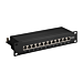 Panneau de brassage de 10 pouces CAT6A STP - 12 ports