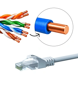 Câbles Cat5e - 100% cuivre