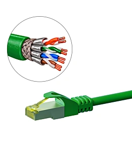 Câbles CAT7 S/FTP - 100% cuivre